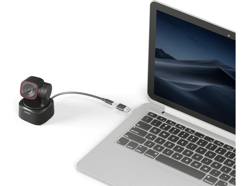 Obsbot USB Kamera Tiny 2 Lite 4K 30 fps, AI Tracking AI-gesteuerte 4K-PTZ-Webcam