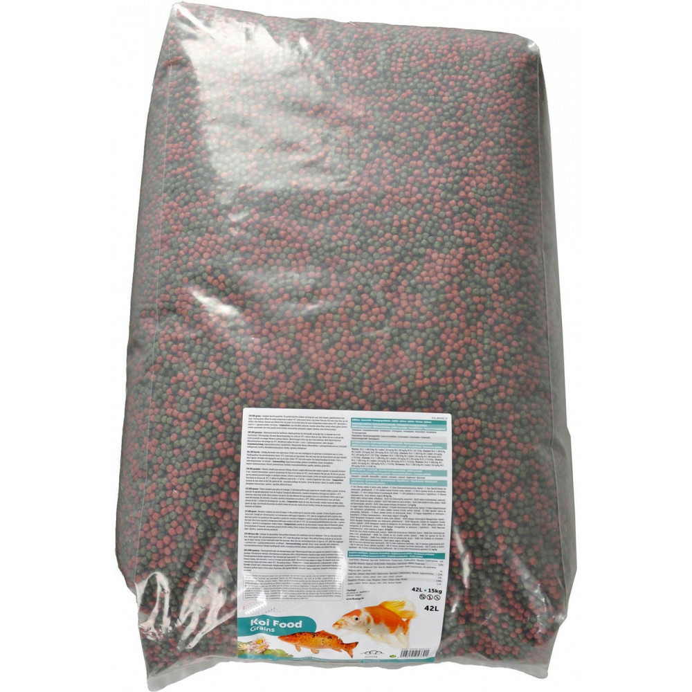 Nourriture pour koï - 42litres soit 15kg.