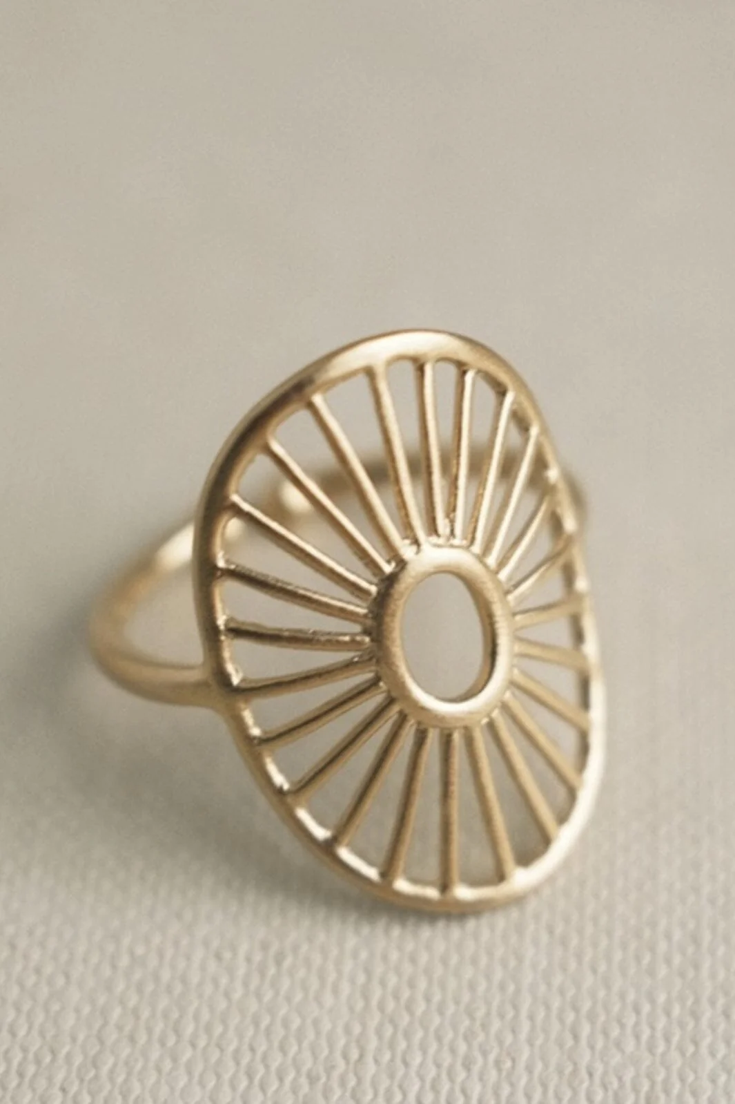 Pernille Corydon Jewellery Daylight Ring gold plated