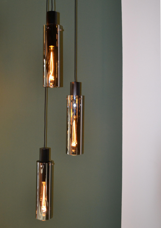 Lucide Orlando 3 cluster hanglamp Ø32  fumÃ©