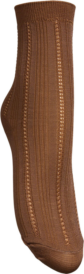 Becksöndergaard Solid Drake Sock Mocha brown