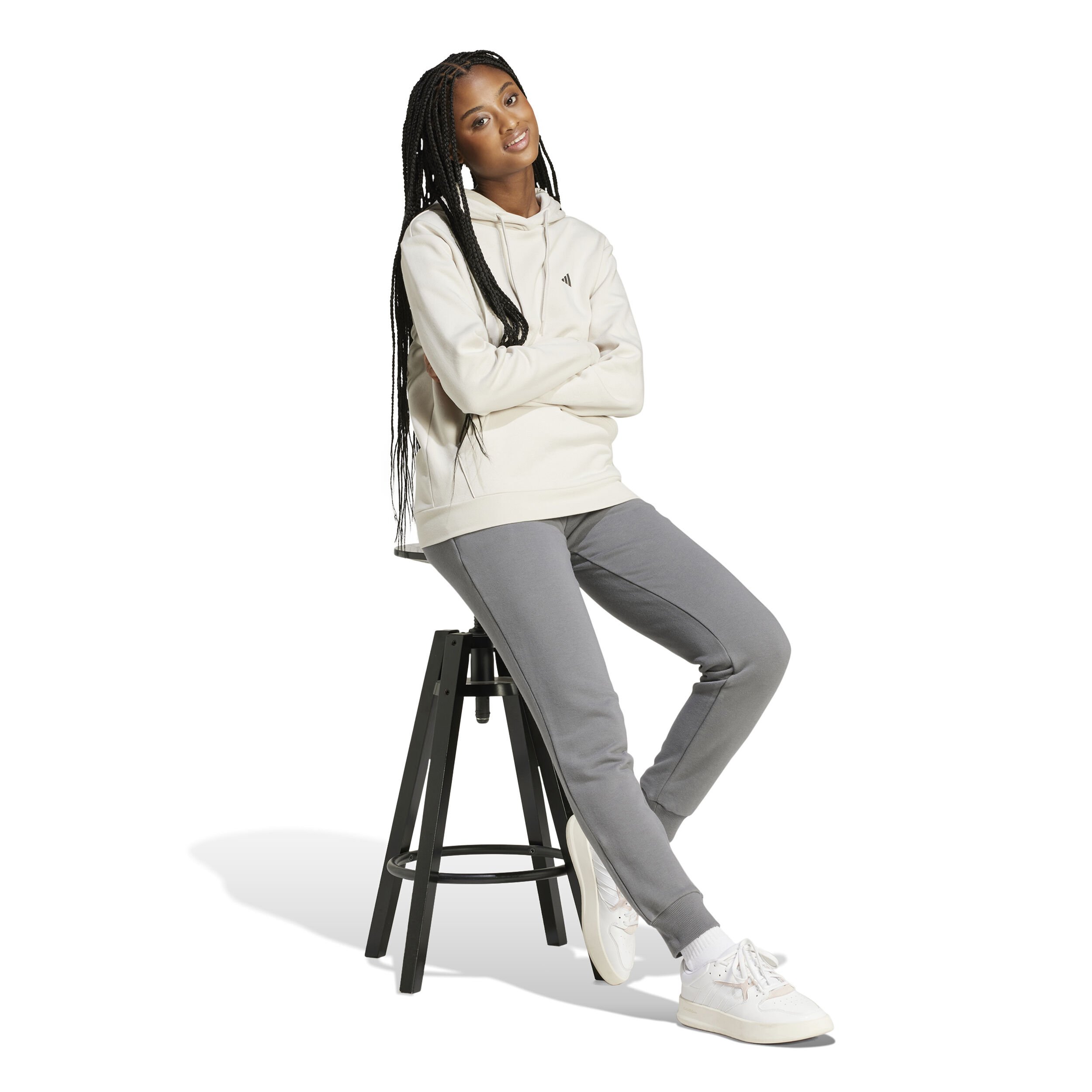 adidas Feel Cozy Sweat À Capuche Femmes - Crème