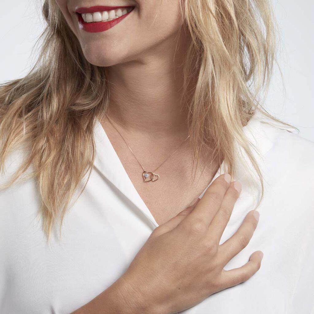Collier Or Jaune Shiela Oxyde Central