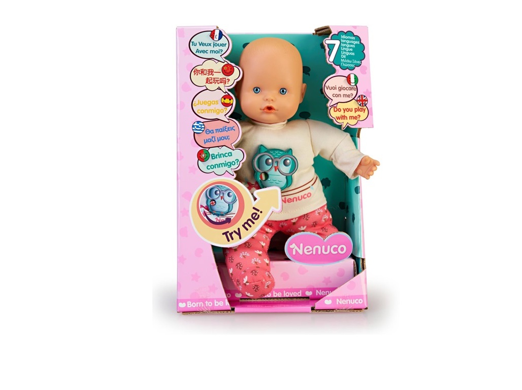 BONECO NENUCO 7 IDIOMAS