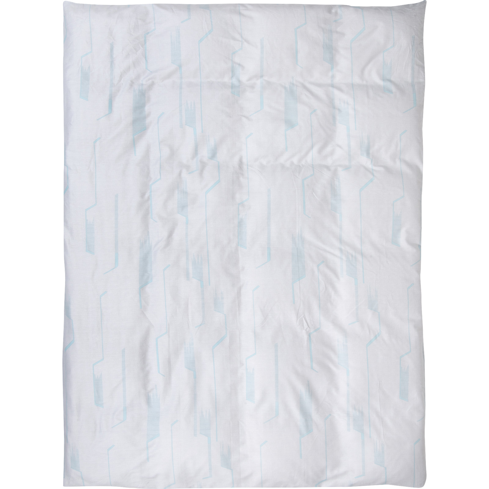 Bettwäsche mint und weiss