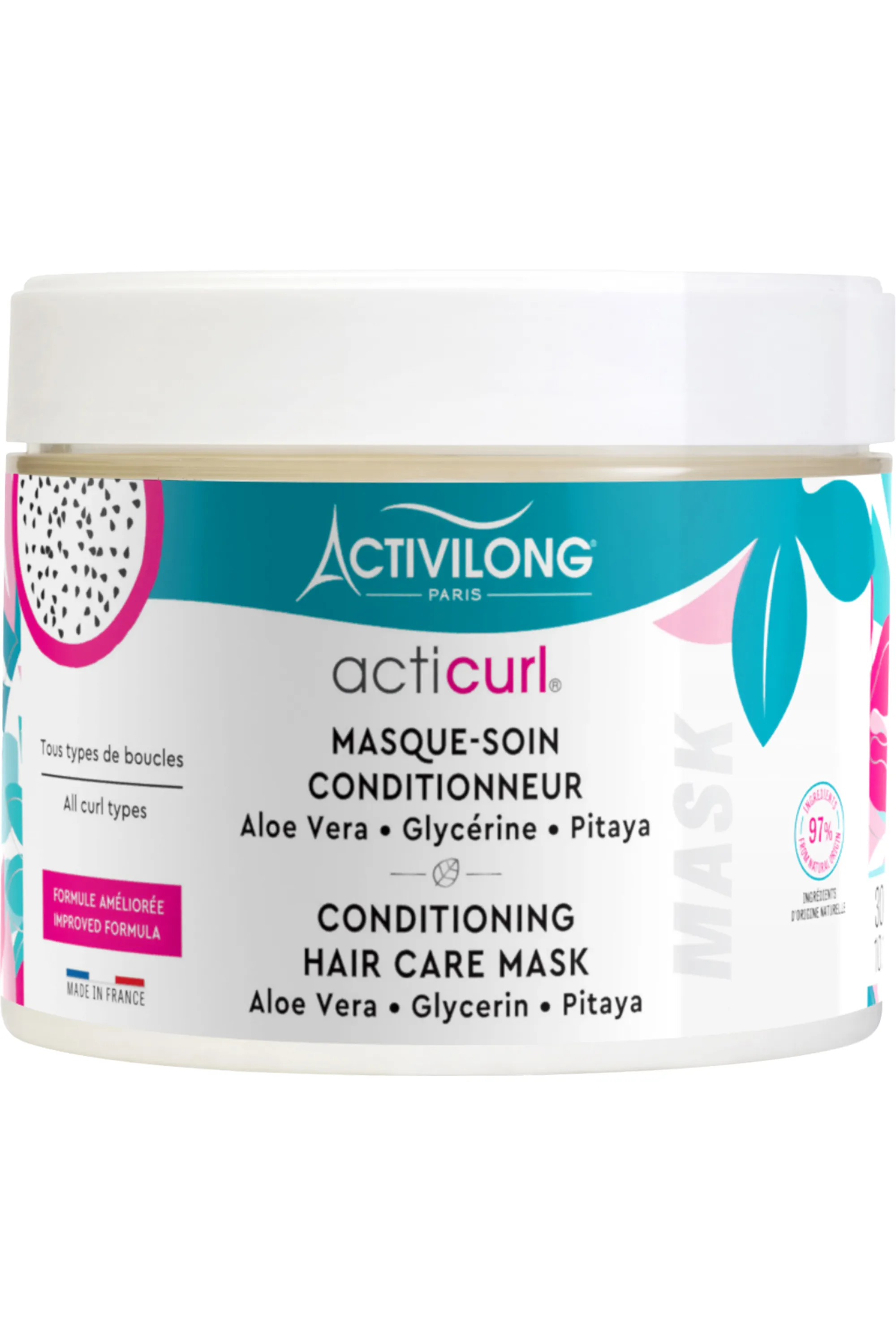 Activilong Masque-Soin Conditionneur pour cheveux bouclés Acticurl-300 ml