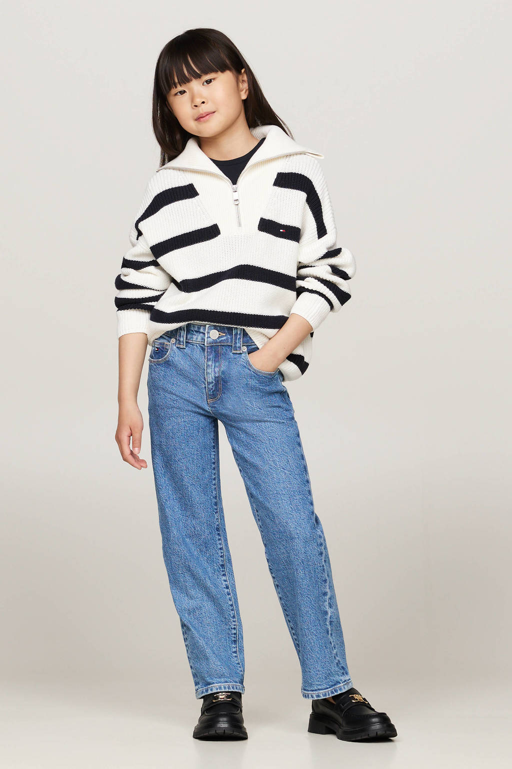Tommy Hilfiger straight leg jeans midsaltpepper
