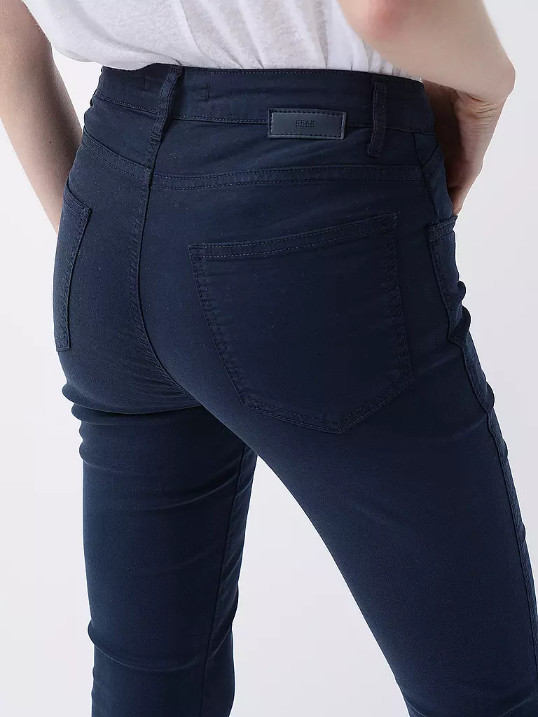 BRAX Hose Slim Fit 3/4 SHAKIRA C dunkelblau