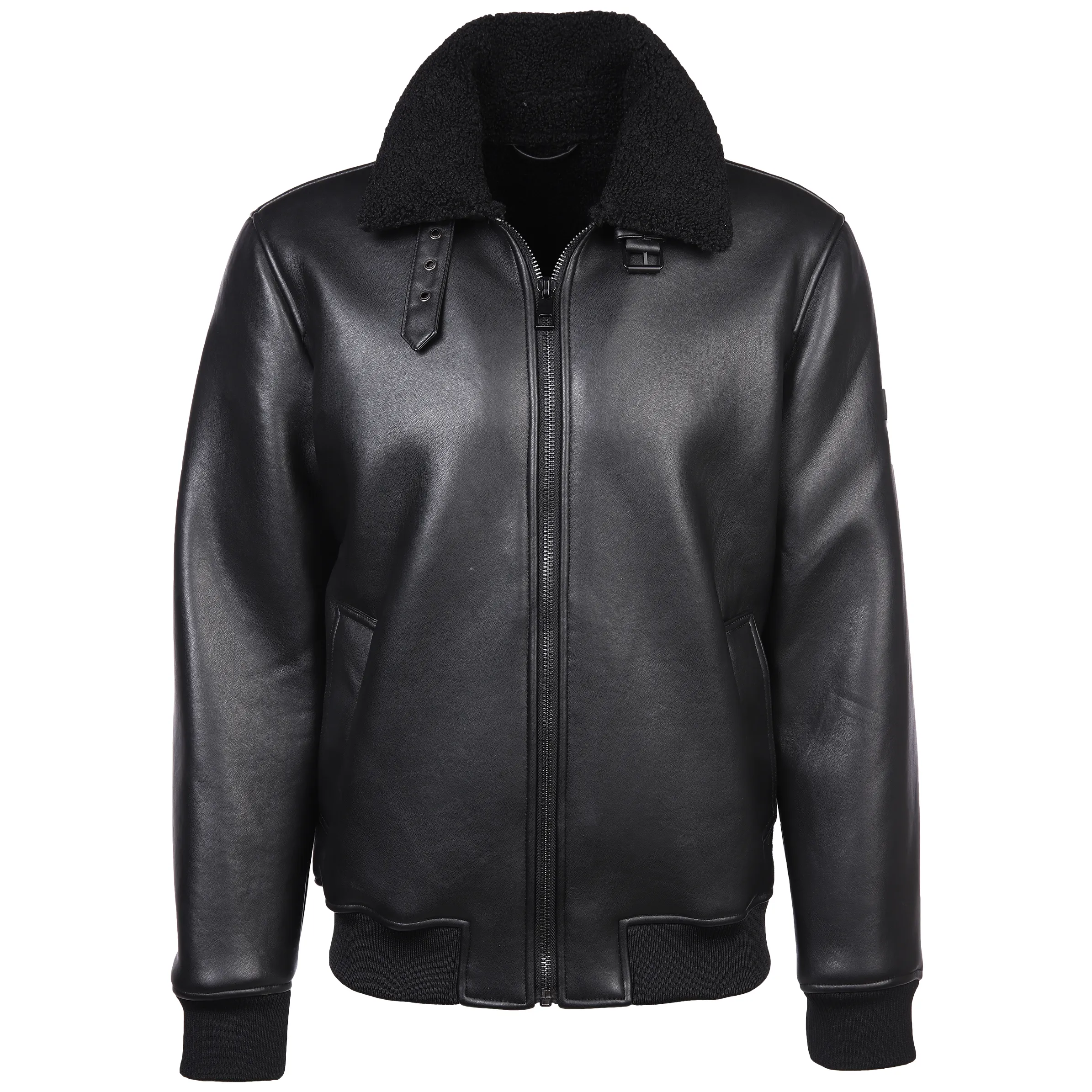 Herren Fliegerblouson mit Teddyfell innen