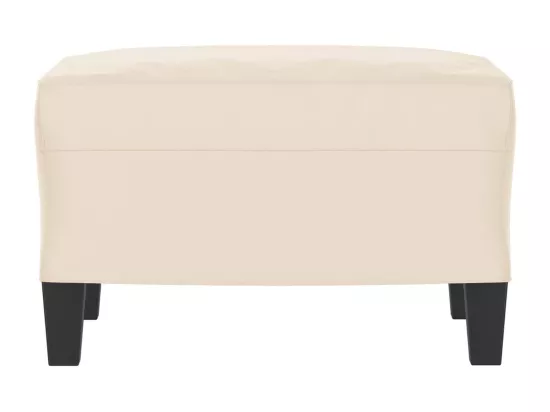 Repose-pied Beige 60x50x41 cm Tissu microfibre