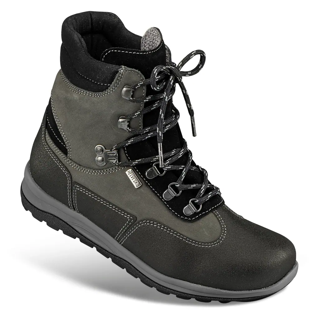DAMEN - Wanderschuh SERFAUS schwarz-grau