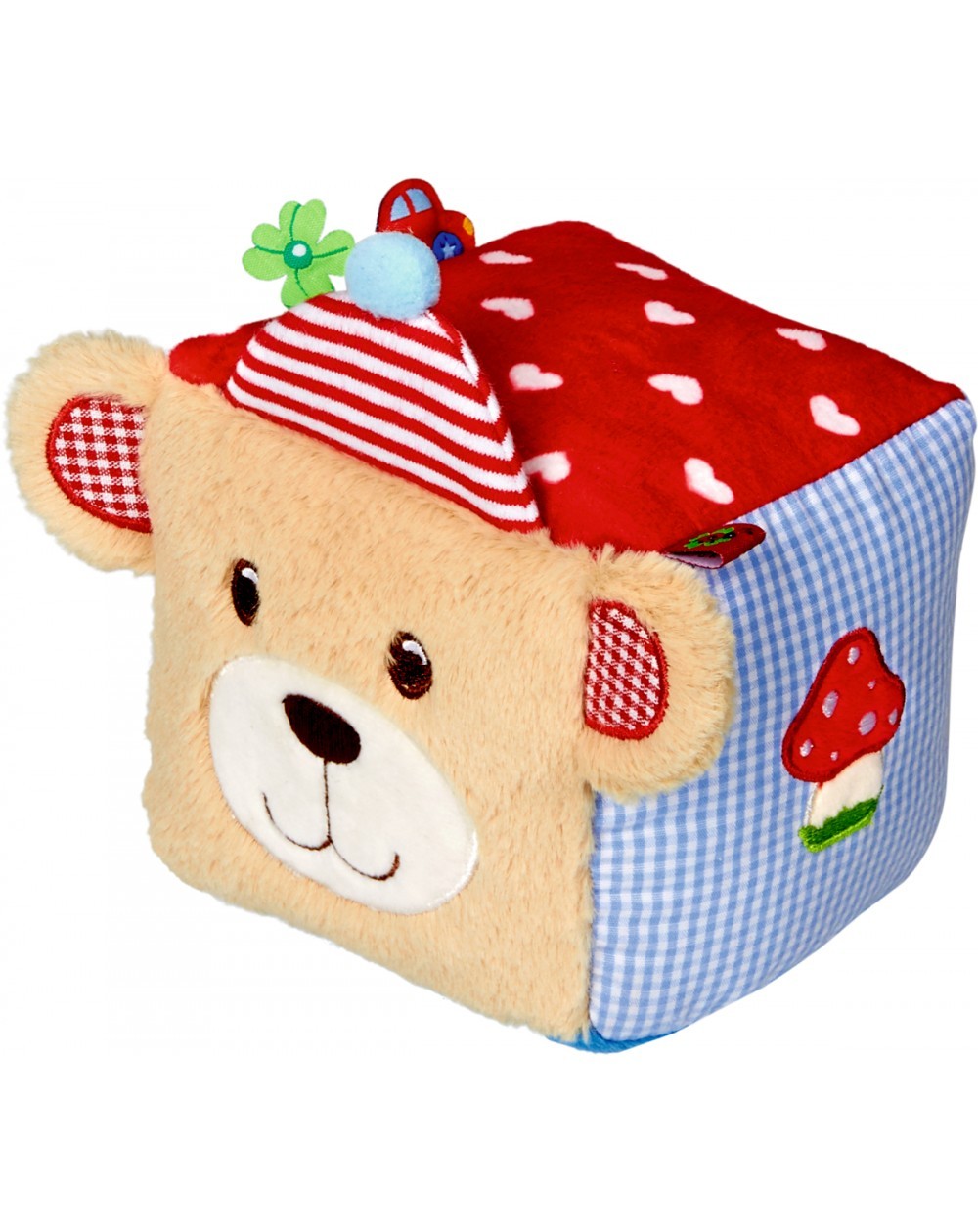 Spielwürfel TEDDY - BABY GLÜCK in bunt