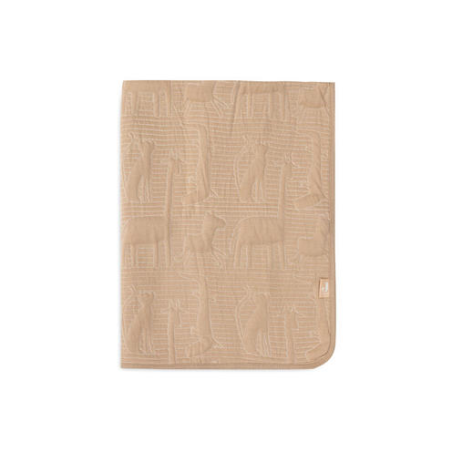Couverture berceau Jungle jambo - Biscuit - JOLLEIN