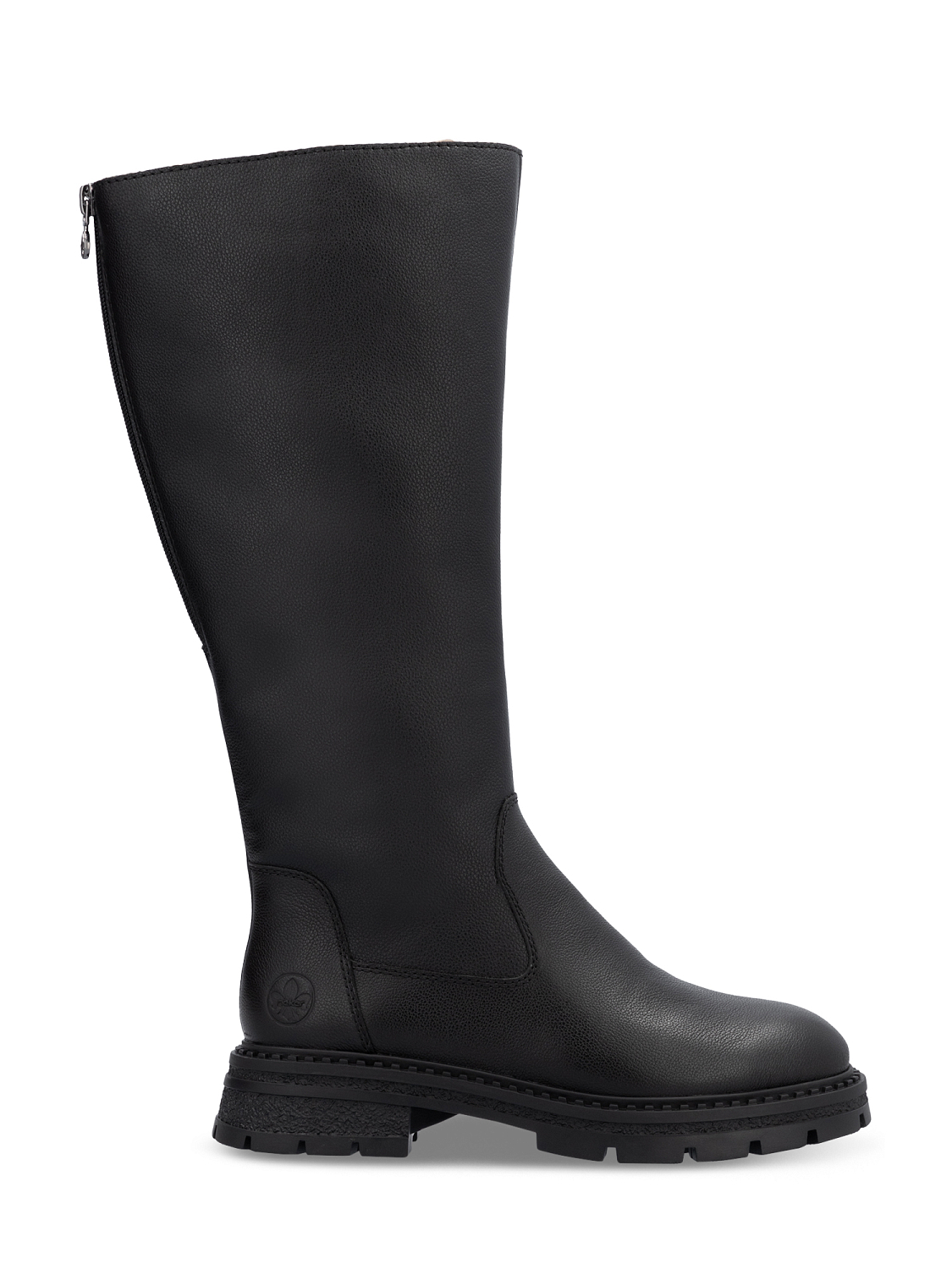 Rieker Wide leather boots ullfôret