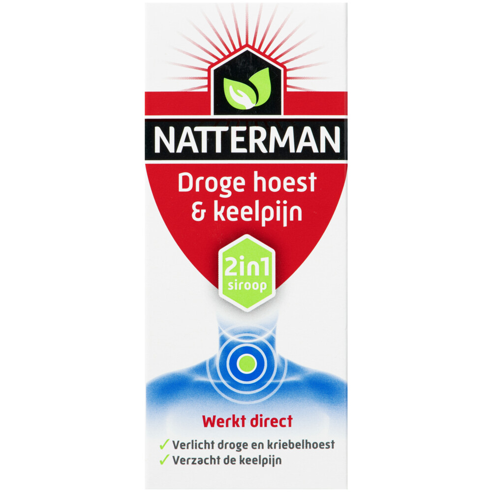 Natterman Droge Hoest en Keelpijn 150 ml