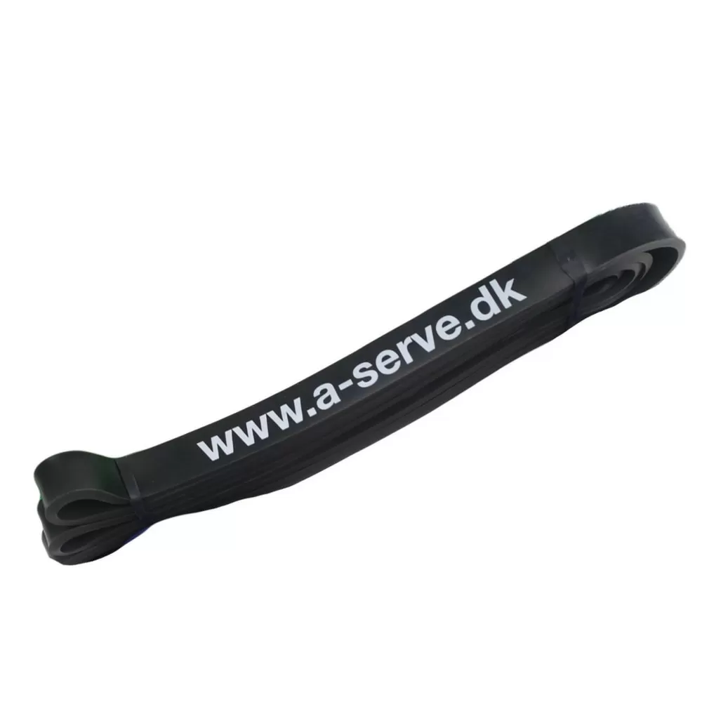 Aserve Fitness Power elastik - medium sort - 1 stk