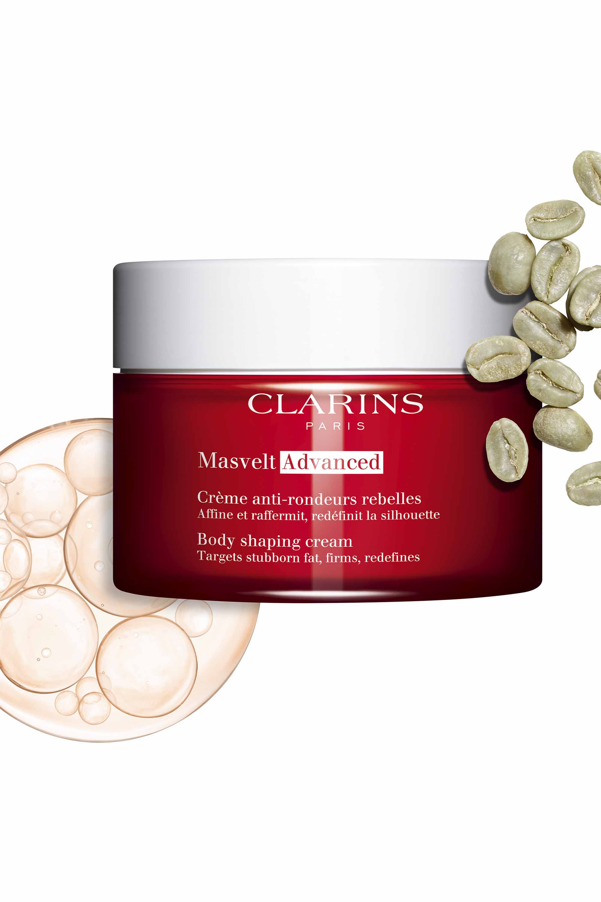 Clarins Crème anti-rondeurs rebelles Masvelt Advanced-200 ml