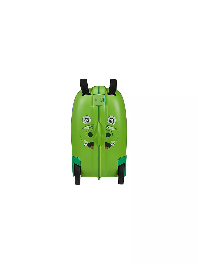SAMSONITE Kinder Trolley mit vier Rollen DREAM2GO Dino hellgrün