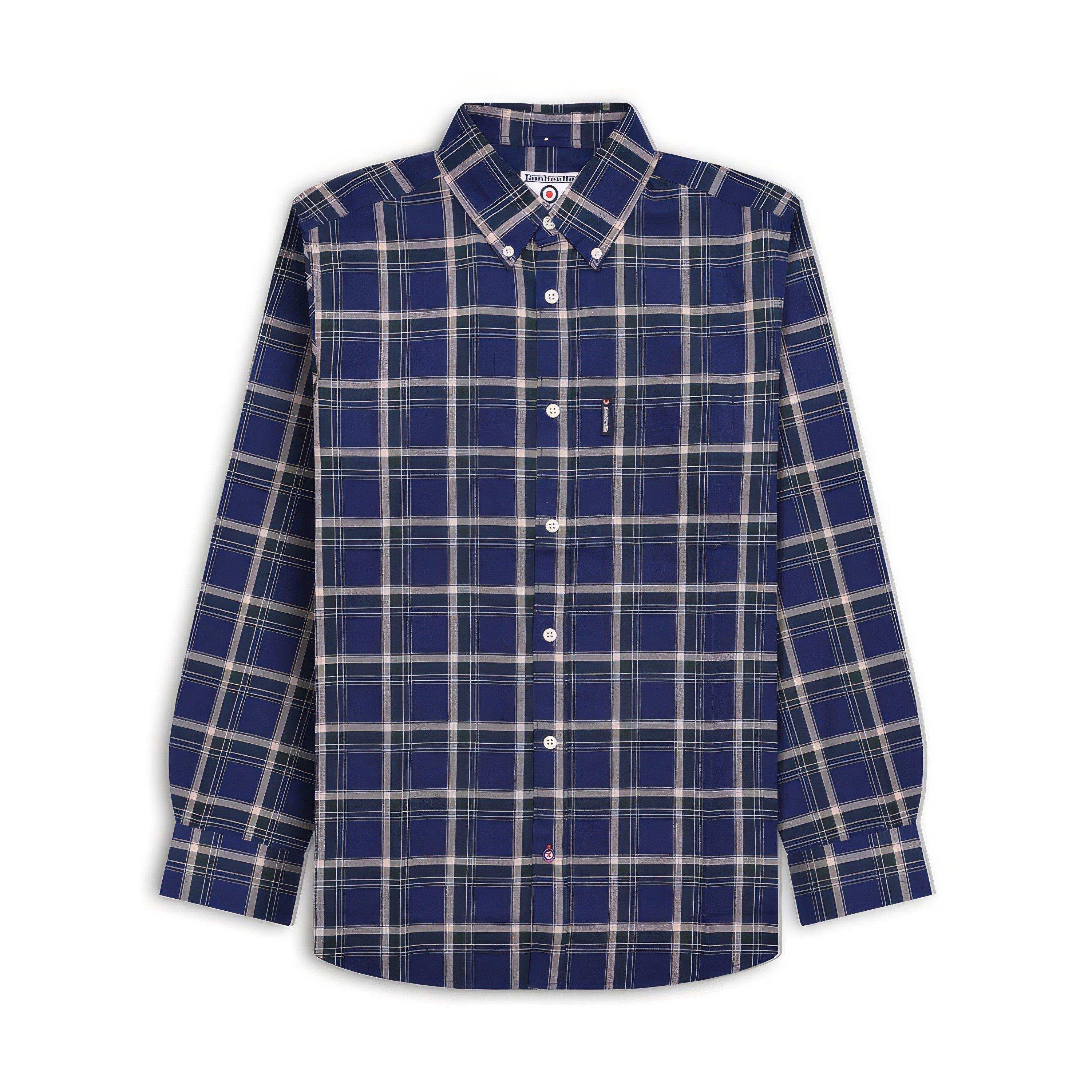 Lambretta Long Sleeve Check Shirt