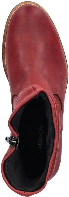 Nelson - Biker Boots - Rustiek Gewaxt Leer - Dames - Comfortabel Voetbed