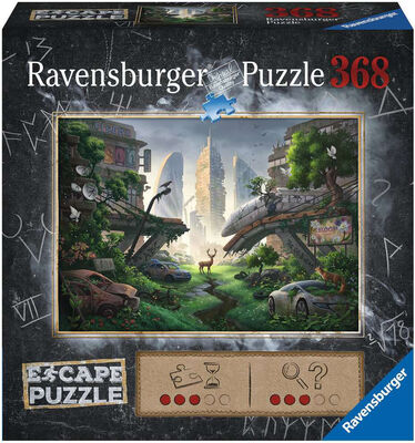 Ravensburger Puslespill Escape: Desolated City 368 Brikker