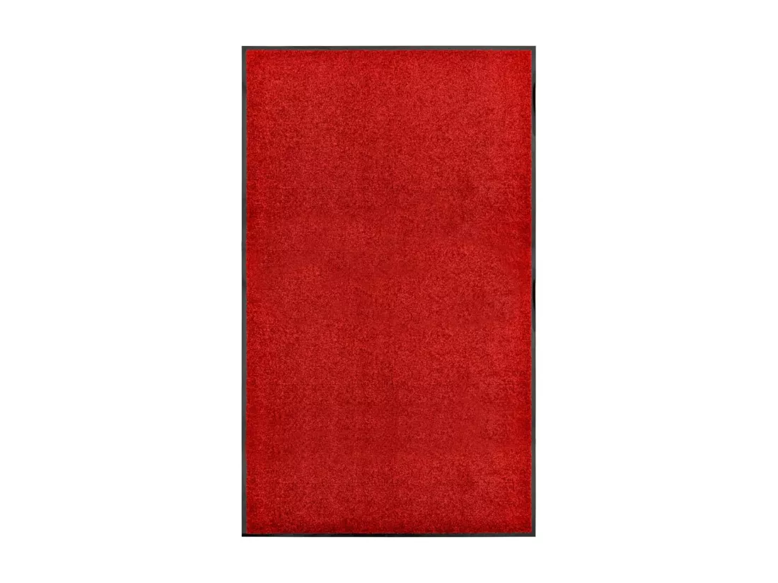 Paillasson lavable Rouge 90x150 cm