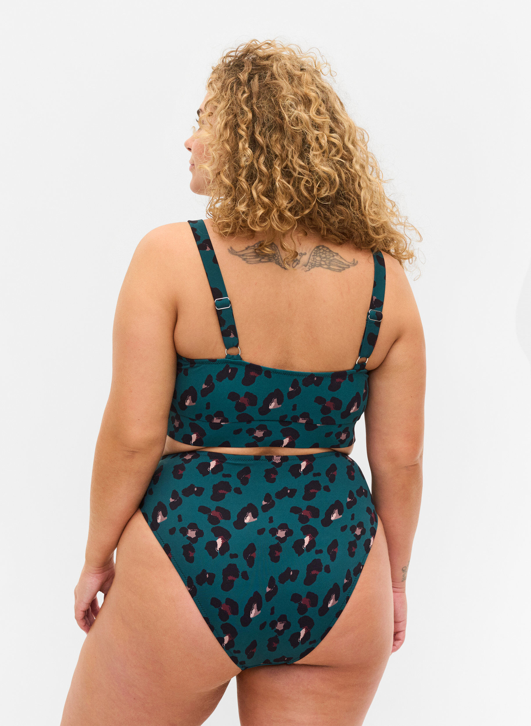 Bikini trusse med høj talje