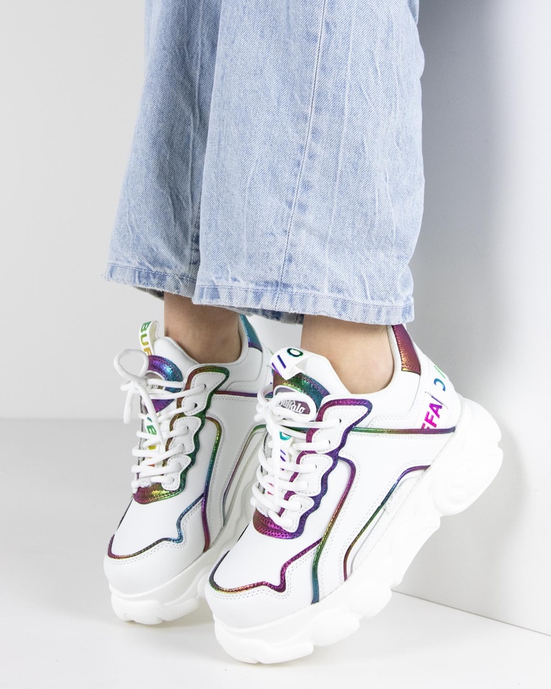 Buffalo Chai Lage sneakers  - wit