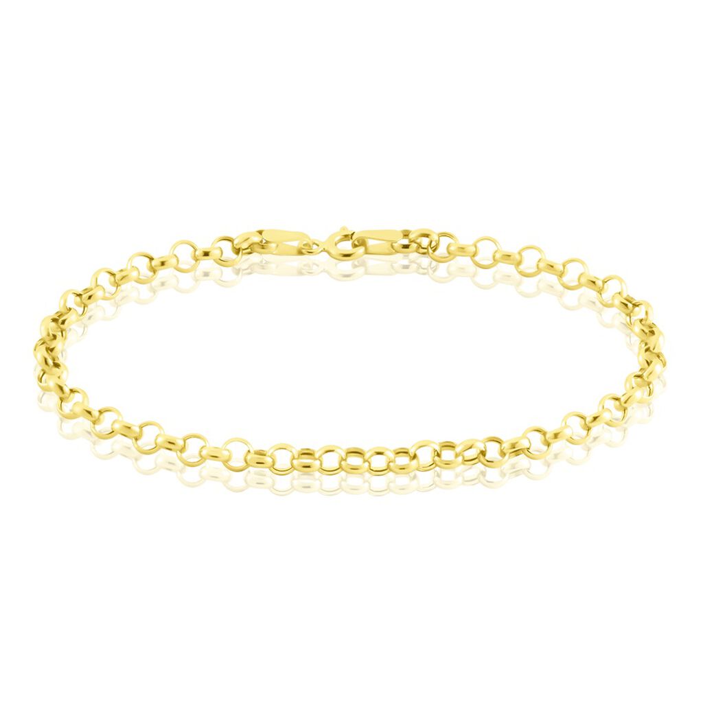 Bracelet Jodie Maille Jaseron Or Jaune