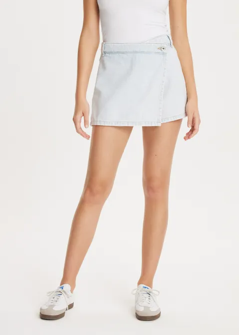 Denim skort blauw (BLW.L)