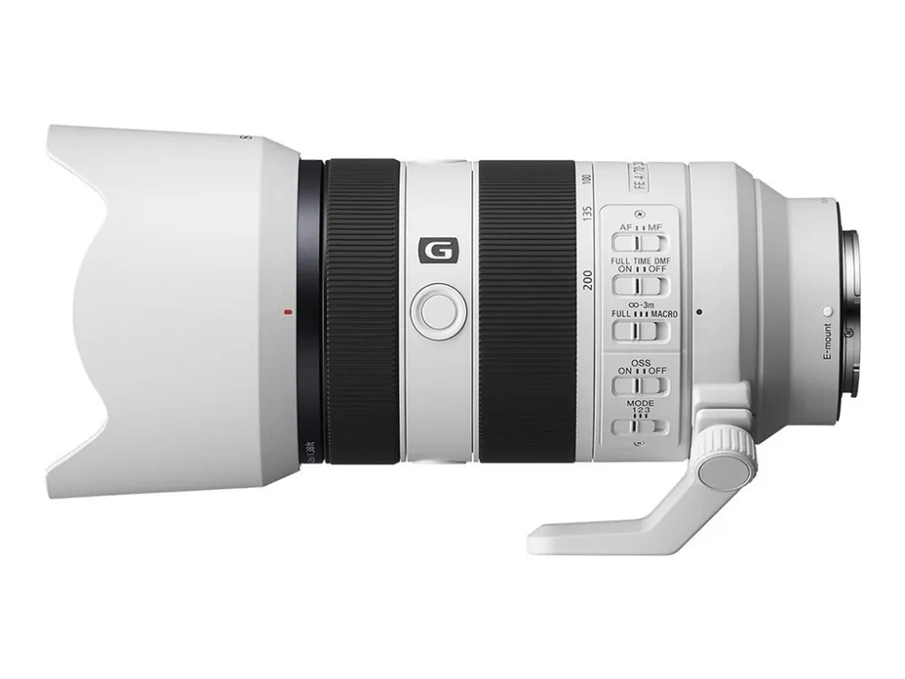 Sony SEL70200G2 - Telefoto zoom objektiv - 70 mm - 200 mm - f/4.0 G OSS II - Sony E-mount - for Cinema Line; a VLOGCAM; a1; a1 II; a6700; a7 IV; a7C; a7C II; a7CR; a7R V; a7s III; a9 III