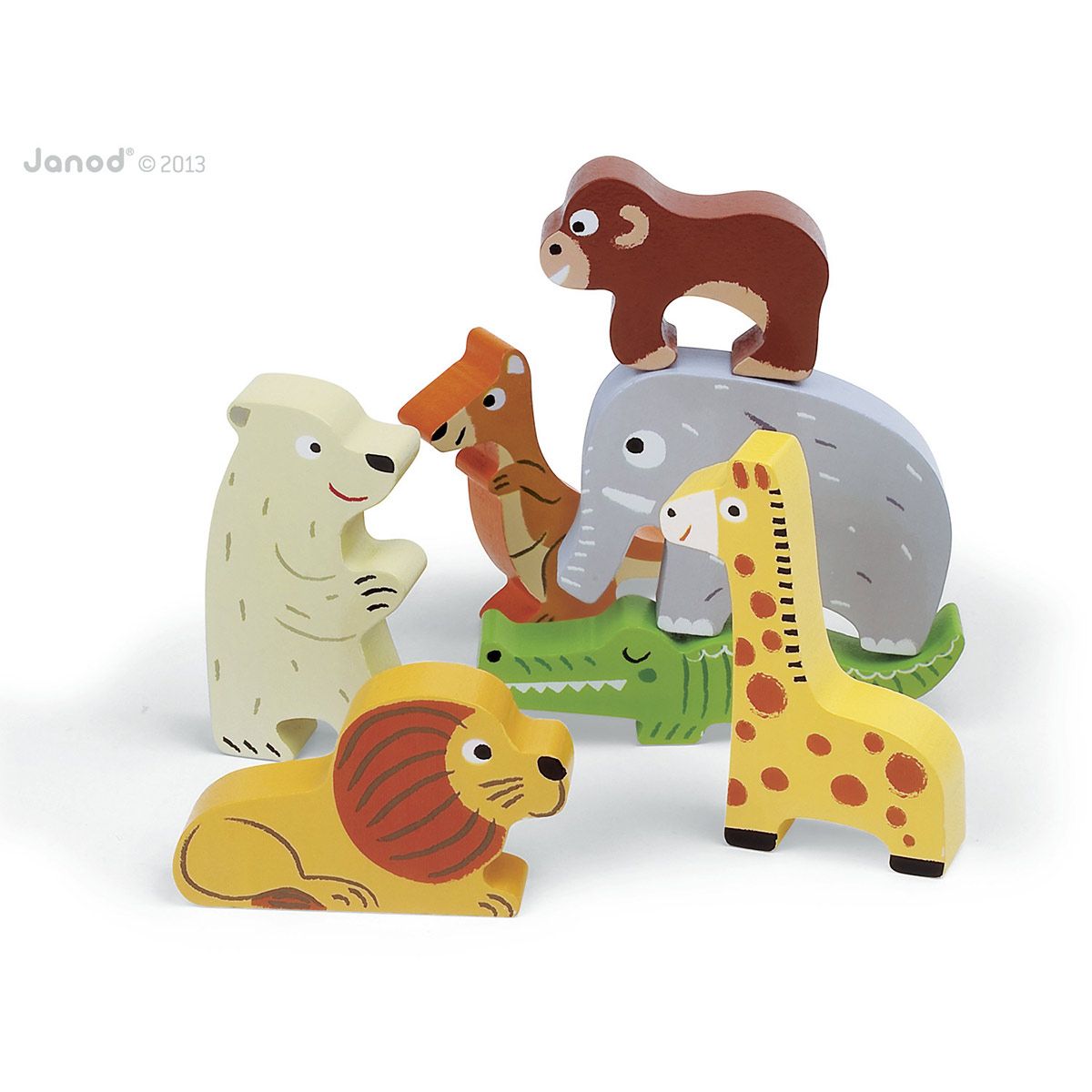 Chunky puzzle zoo