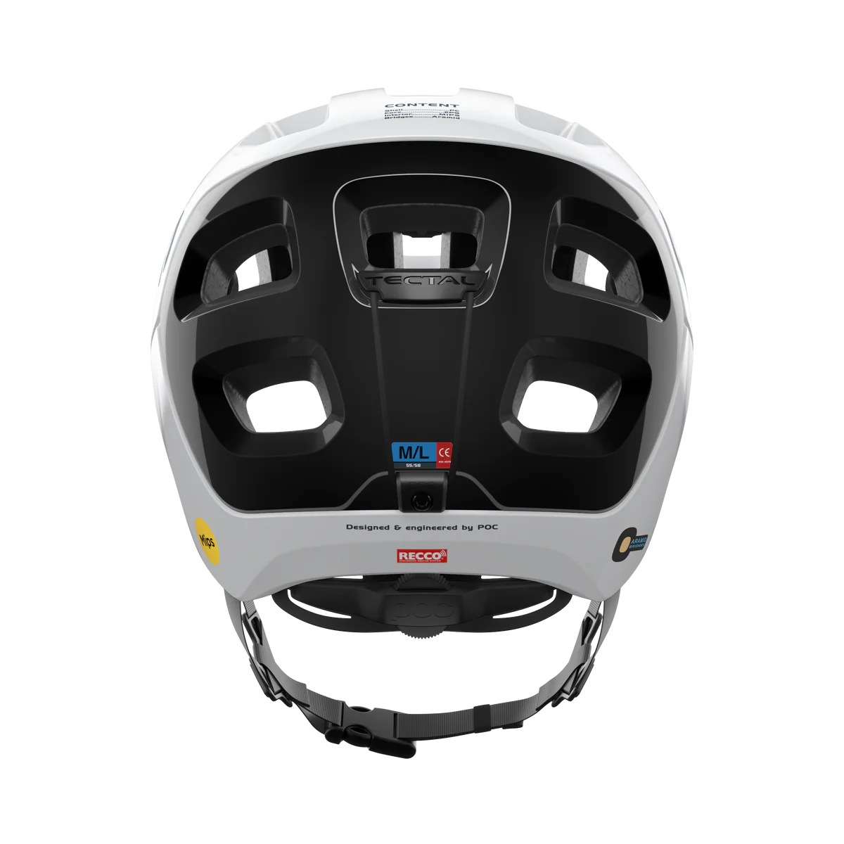 Tectal Race MIPS Hydrogen White/Uranium Black