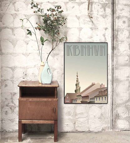Vissevasse Poster - 50x70 - Kopenhagen - Christianshavn