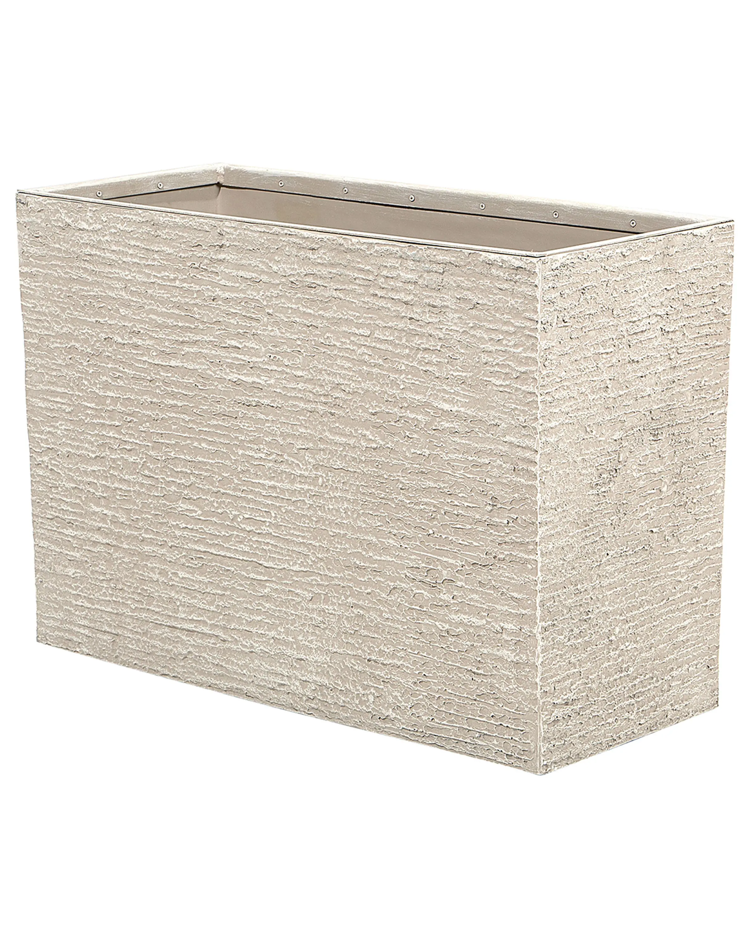 Bloempot EDESSA 80 cm Lichtbeige