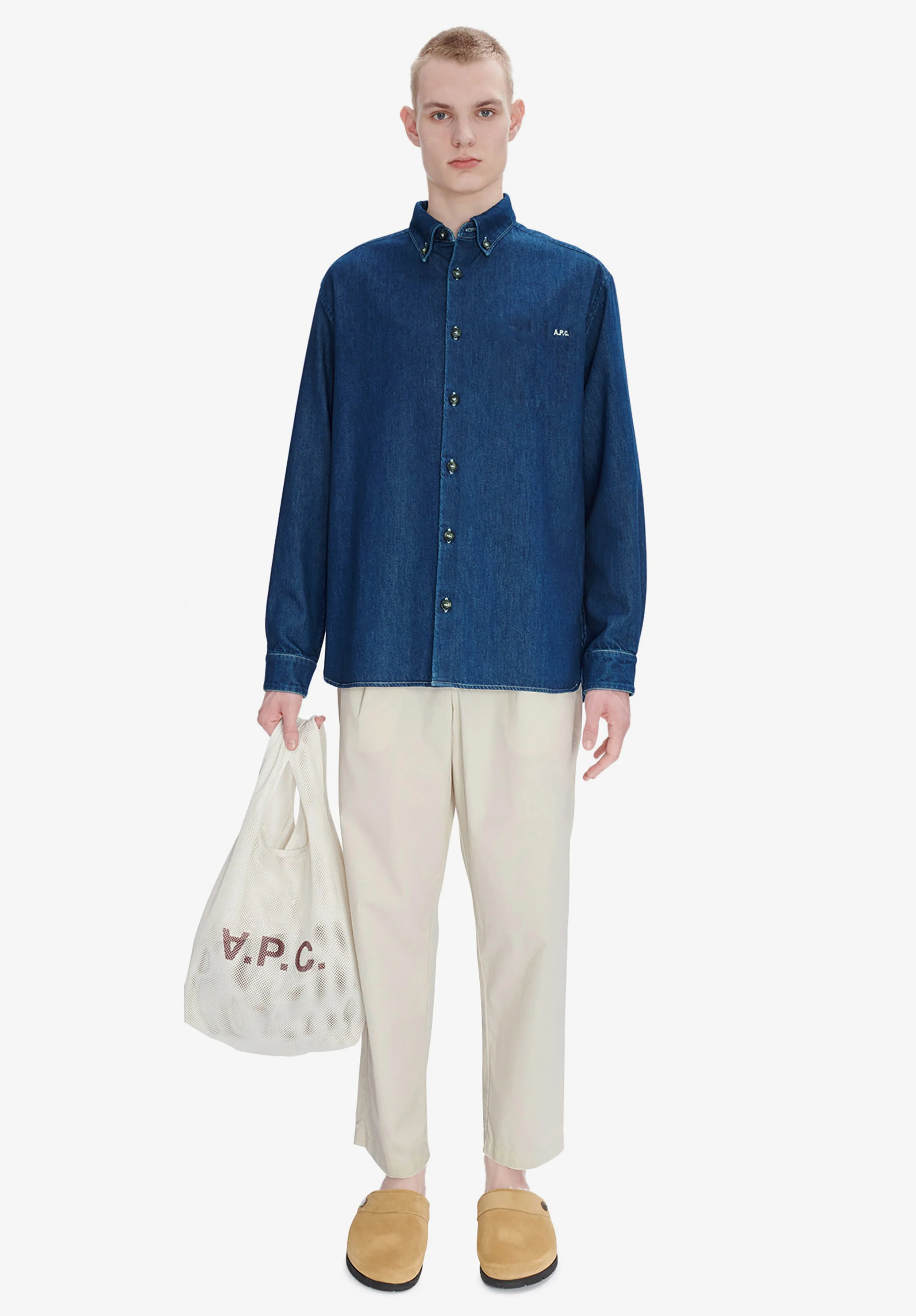 chemise mathias - Indigo delave