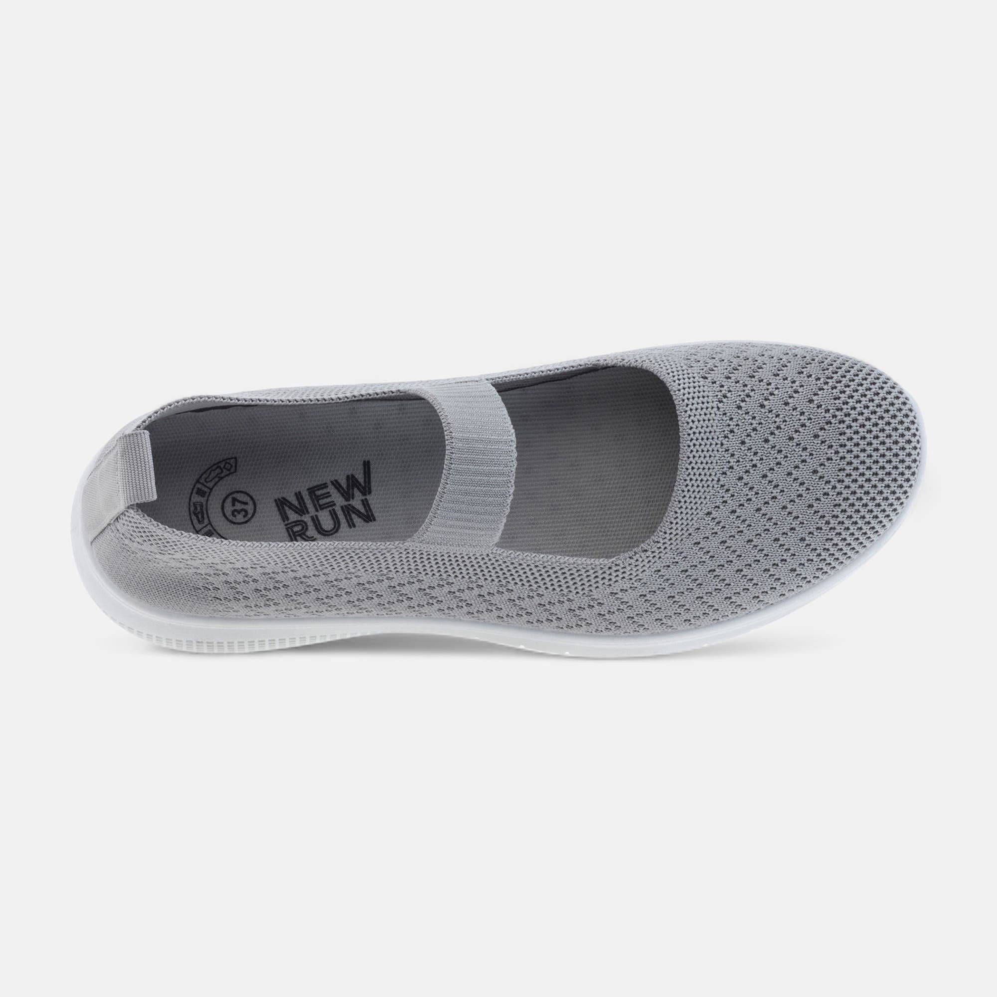 Ballerines Femme gris