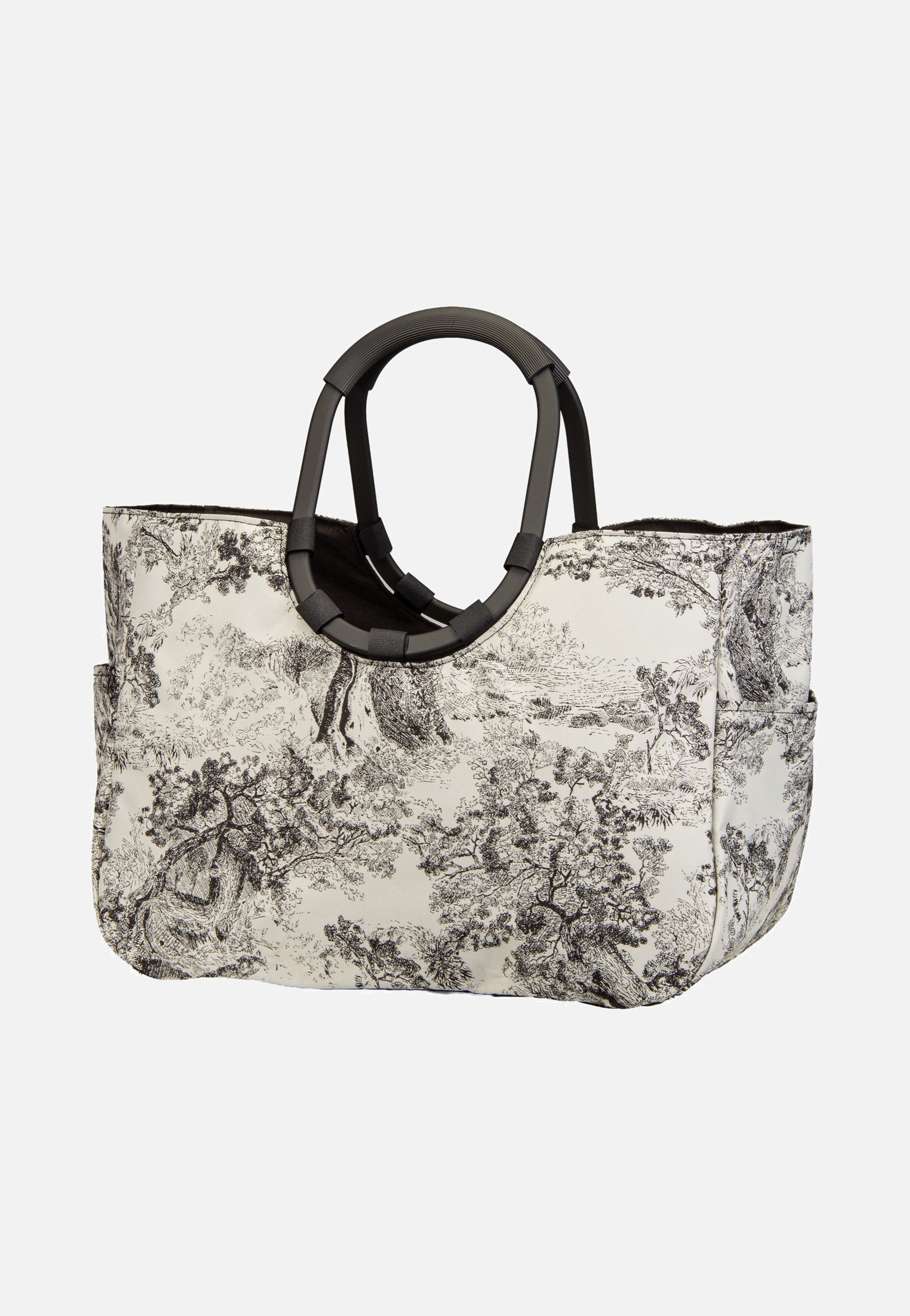 loopshopper L special edition Jacquard Grey - Einkaufskorb