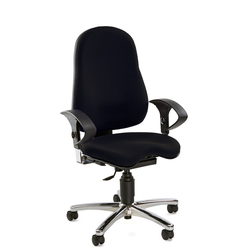 Profi Bürostuhl SITNESS 10 Stoff mit Armlehnen (höhenverstellbar) Topstar