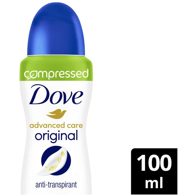 Dove Original Compressed Deodorant Spray 100 ML