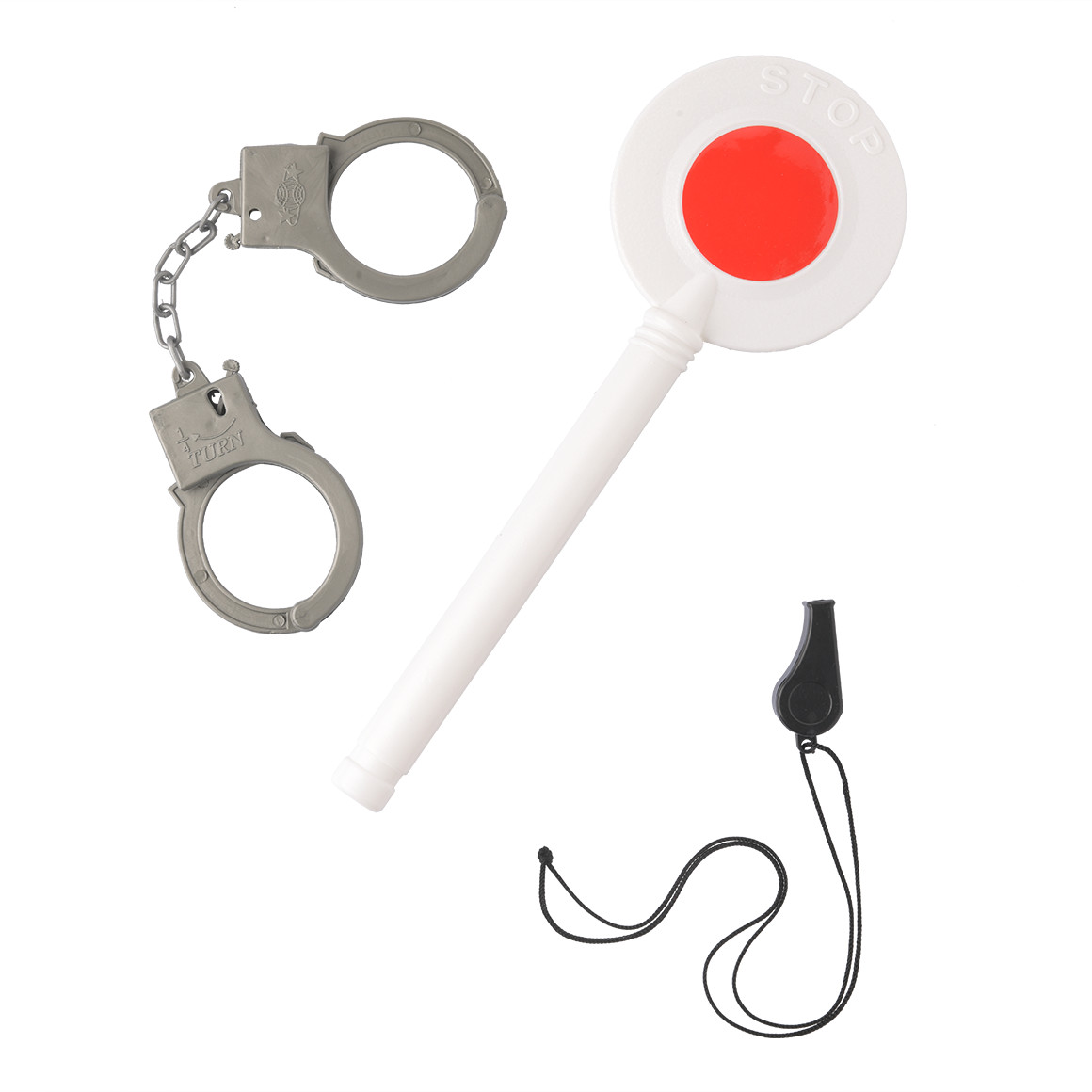 Topolino Kostüm-Set Polizei 3-teilig grau / schwarz / weiss