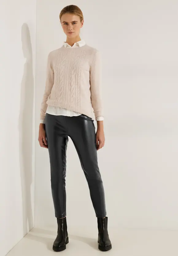 PU Leggings - Black