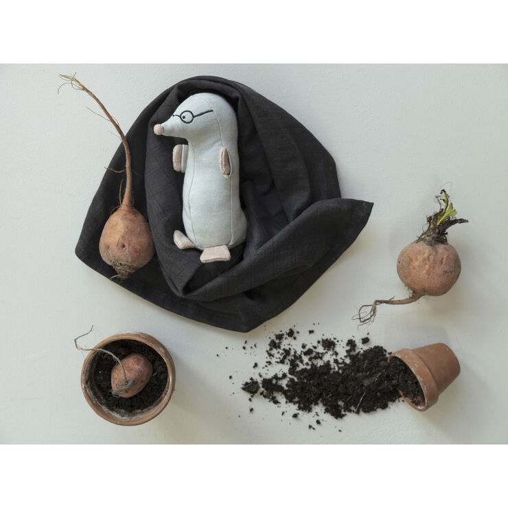 Fabelab Rattle - Marvin Mole Beige