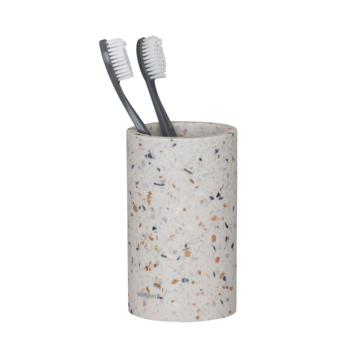 Sealskin Tandenborstelbeker Blend Terrazzo vrijstaand