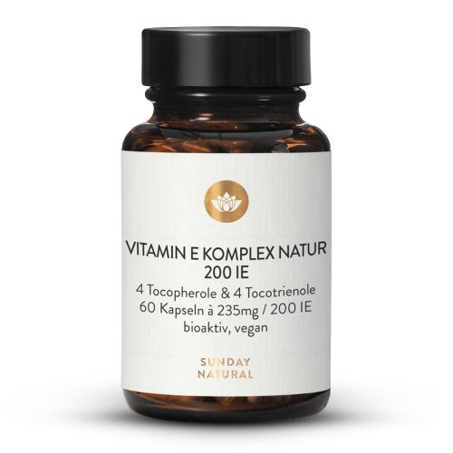 Sunday Natural Products  Vitamin E Komplex Natur 200 IE