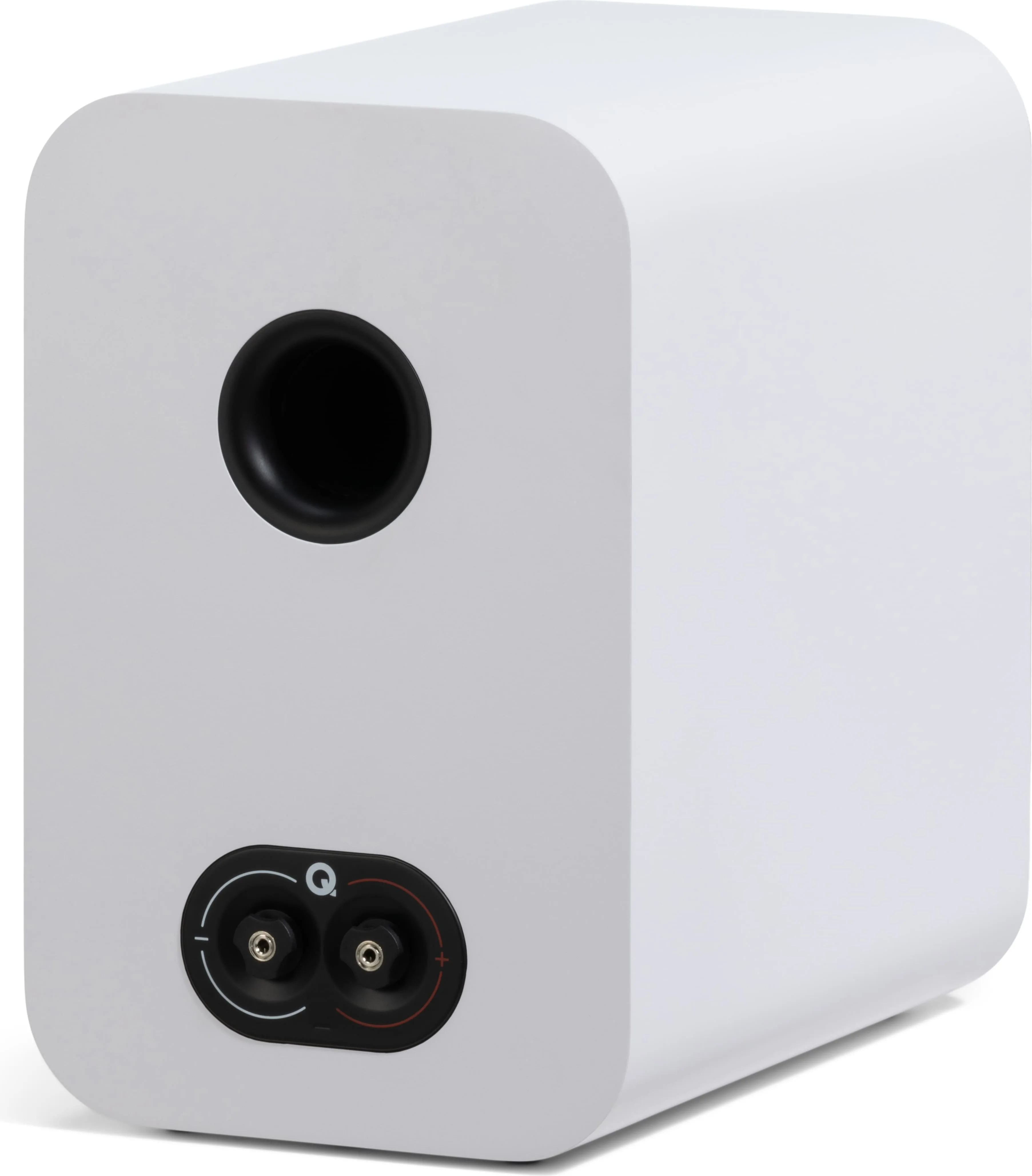 Q Acoustics 3030C Blanc mat (la paire) Enceintes bibliothèque