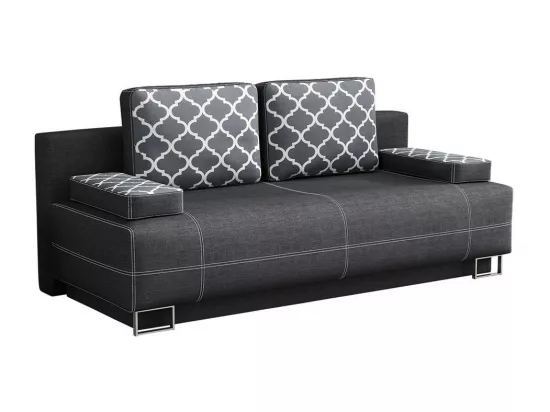 Canapé convertible Columbus 143, Boîte de literie, 90x200x90cm