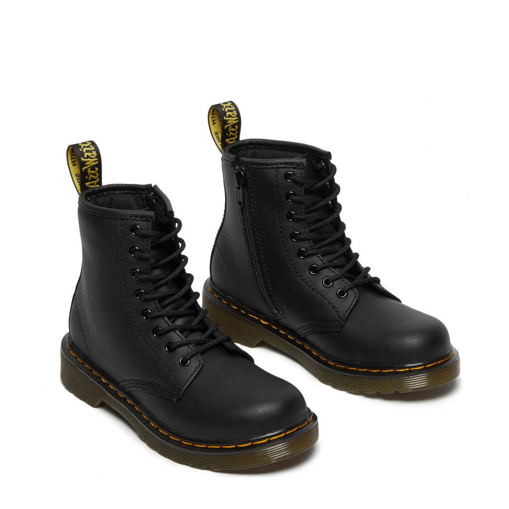 Dr. Martens 1460 Kleuter/Tiener leren veterboots zwart