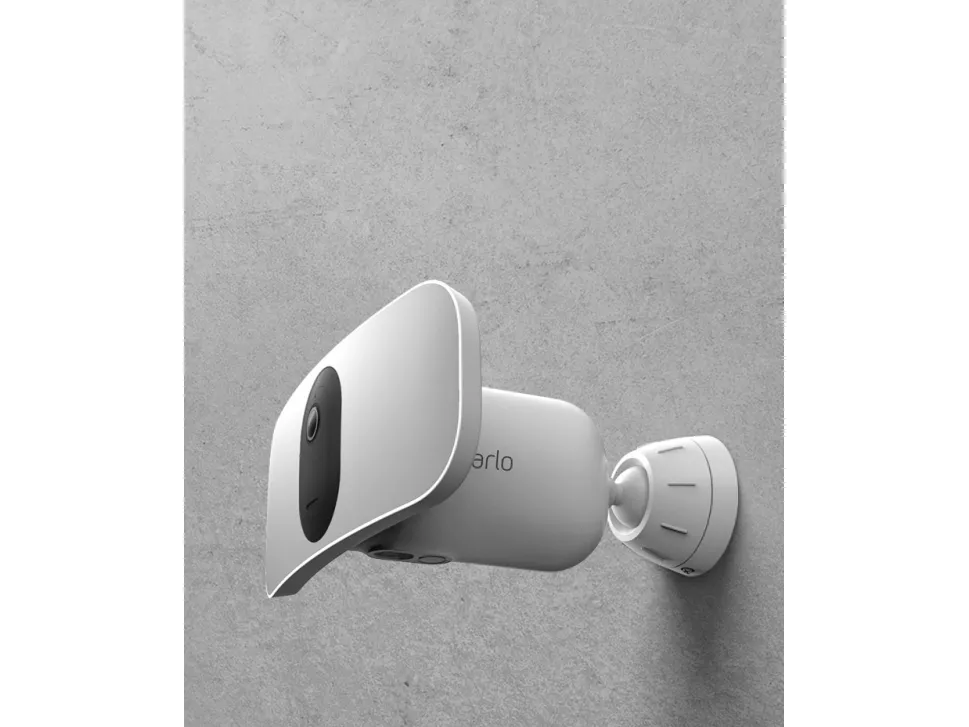 Arlo Pro 3 Floodlight Camera - Netværksovervågningskamera - udendørs, indendørs - vejrbestandig - farve (Dag/nat) - 4 MP - 2560 x 1440 - audio - trådløs - WiFi - H.264, H.265