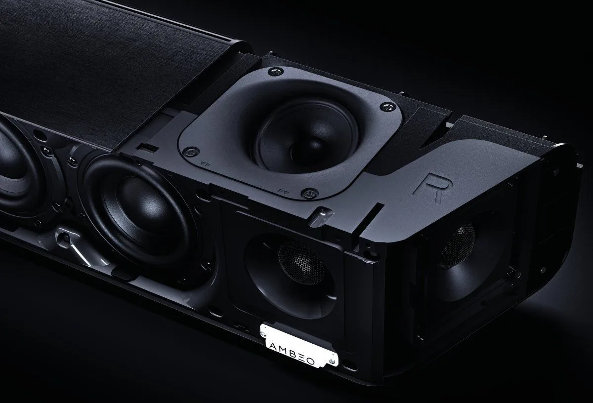 Sennheiser Ambeo SoundBar Max   Audioquest NRG-Y2 (2 m) et Forest HDMI 48 (1,5 m) Barres de son